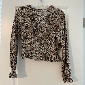 H&M Cheetah Top